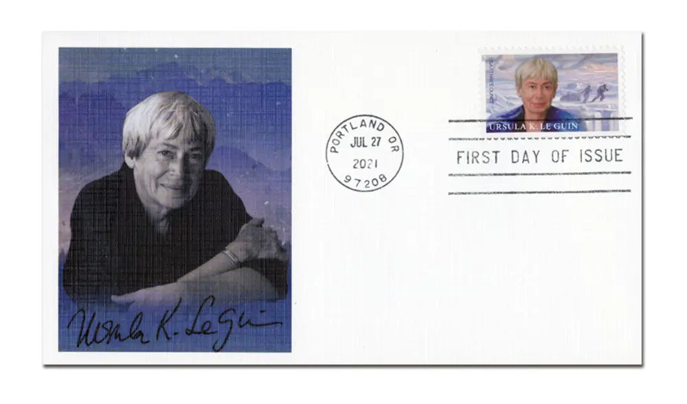 2021 Three Ounce Literary Arts Ursula K. Le Guin set of 5booklets Stamps