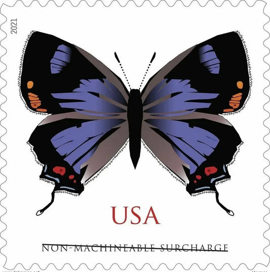 2021 US Colorado Hairstreak Forever Postage set of 5booklets Stamps