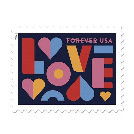 2021 Love Forever set of 5booklets Stamp