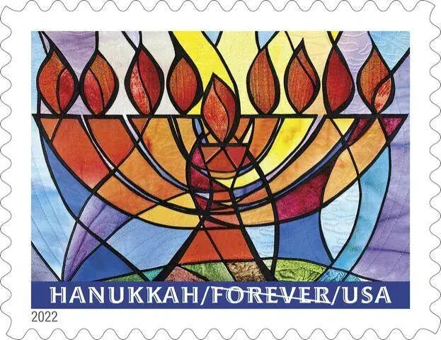 2022 US Hanukkah Postage set of 5booklets Stamps