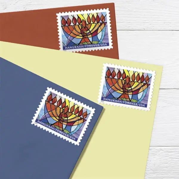 2022 US Hanukkah Postage set of 5booklets Stamps