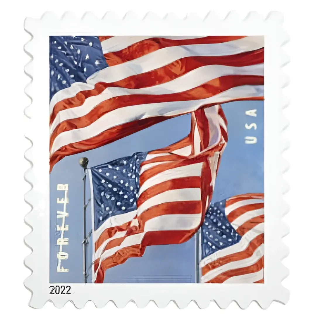 2022 us flag set of 5booklets stamp