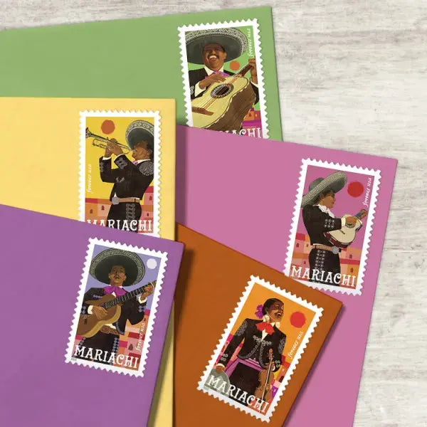 2022 US Mariachi set of 5booklets Stamps