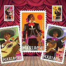 2022 US Mariachi set of 5booklets Stamps