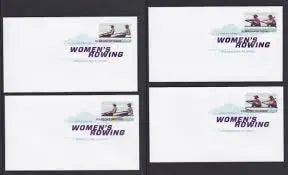2022 Women's Rowing set of 5booklets Stamps