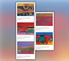 2022 George Morrison set of 5booklets Stamp