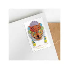 2022 US Lunar New Year - Year of The Tiger set of 5booklets Stamps