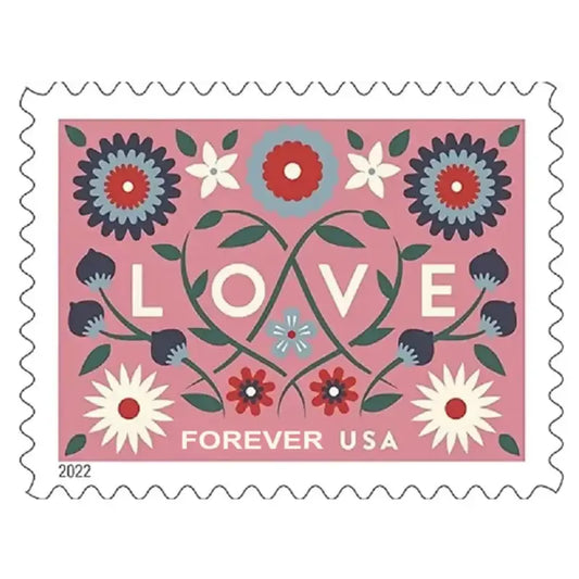 2022 Love Forever set of 5booklets Stamps