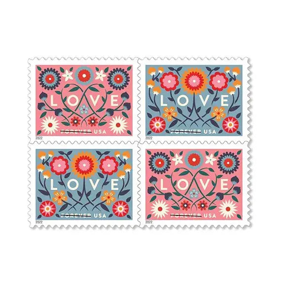 2022 Love Forever set of 5booklets Stamps