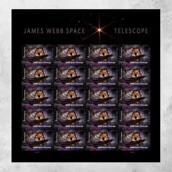 2022 US James Webb Space Telescope set of 5booklets Stamps