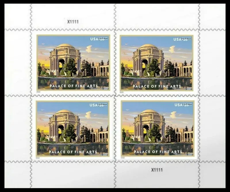 2022 Palace of Fine Arts set of 5booklets Stamps