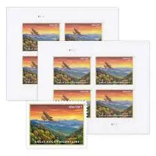 2023 US Great Smoky Mountains set of 5booklets Stamps