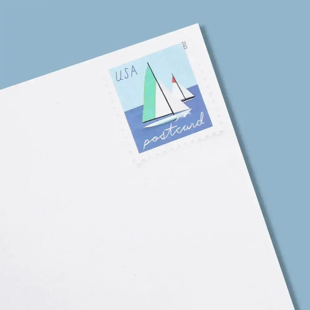 2023 US Sailboats Postcard Forever set of 5booklets Stamps