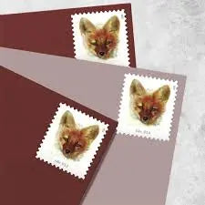 2023 US Red Fox set of 5booklets Stamps