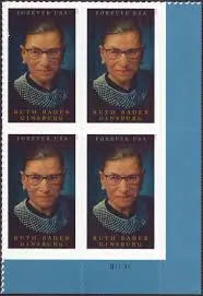 2023 Ruth Bader Ginsburg Postage set of 5booklets Stamps