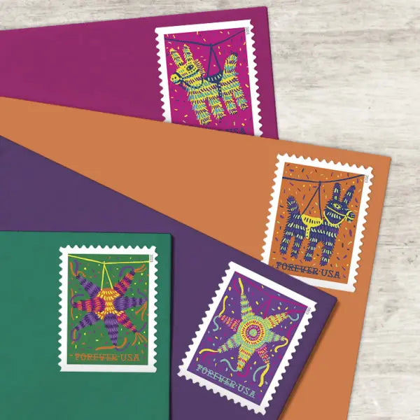 2023 Piñatas! set of 5booklets Stamps