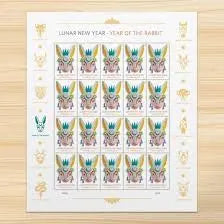 2023 Lunar New Year Year of the Rabbit set of 5booklets Stamps