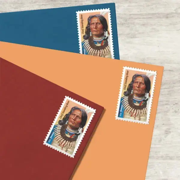 2023 US Chief Standing Bear set of 5booklets Stamps