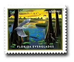 2023 US Florida Everglades Priority Mail set of 5booklets Stamps