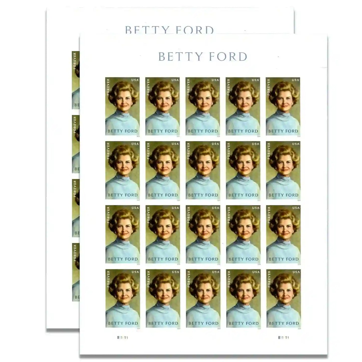 2024 Betty Ford U.S Forever set of 5booklets Stamps