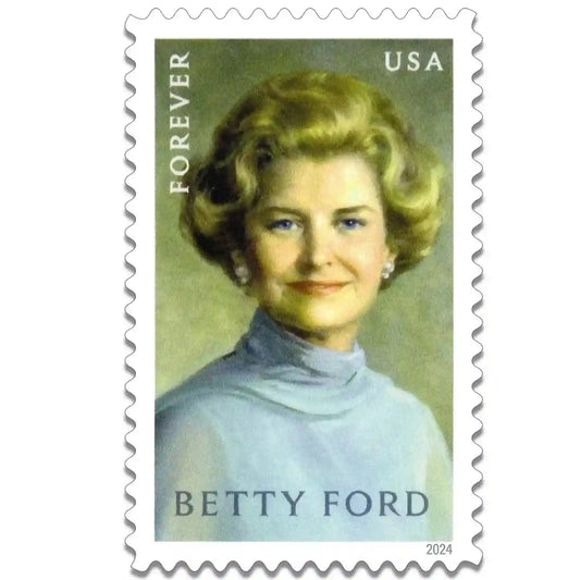 2024 Betty Ford U.S Forever set of 5booklets Stamps