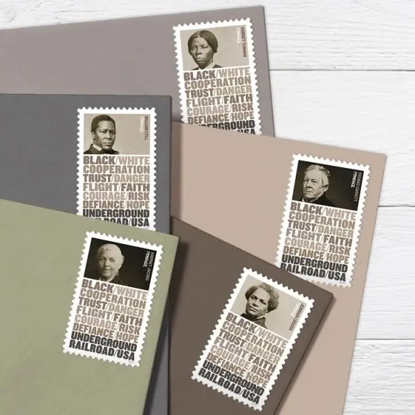 2024  The Underground Railroad set of 5booklets Stamps