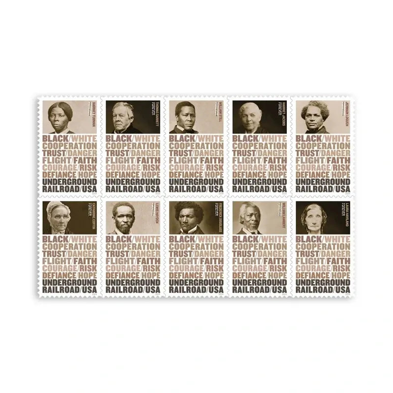 2024  The Underground Railroad set of 5booklets Stamps