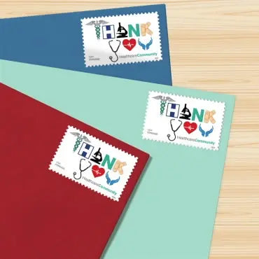 2024 Thank You Healthcare Community set of 5booklets Stamps