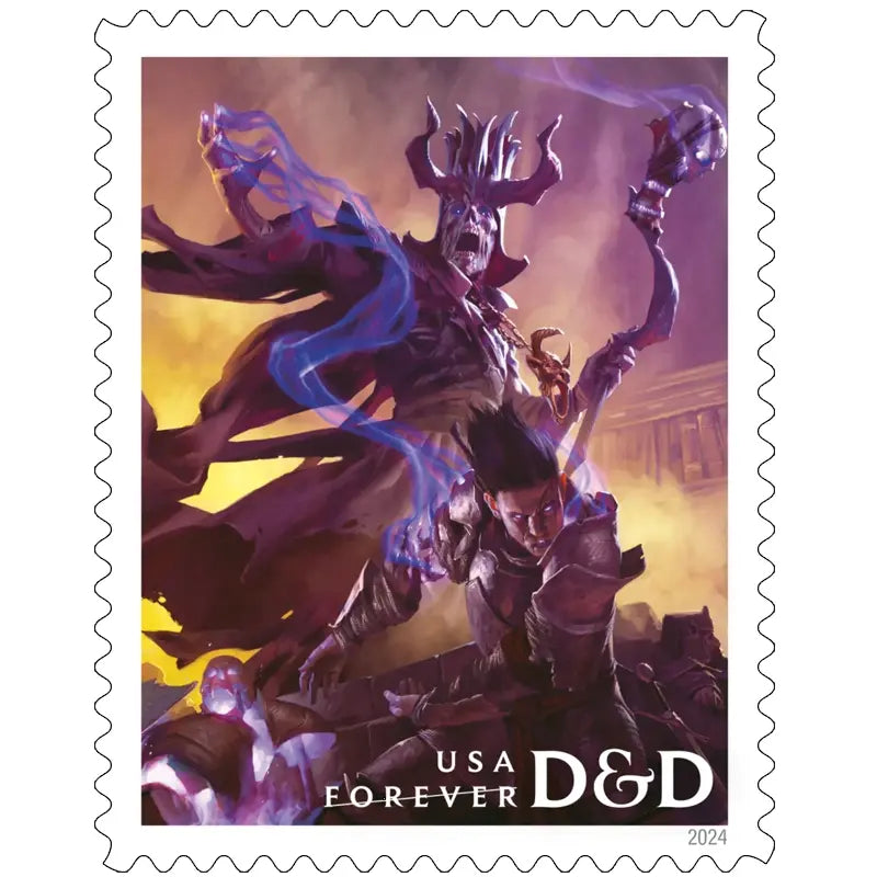 2024 Dungeons & Dragons forever set of 5booklets stamps