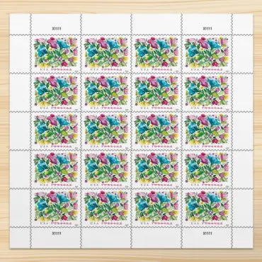 2024 US Celebration Blooms set of 5booklets Stamps