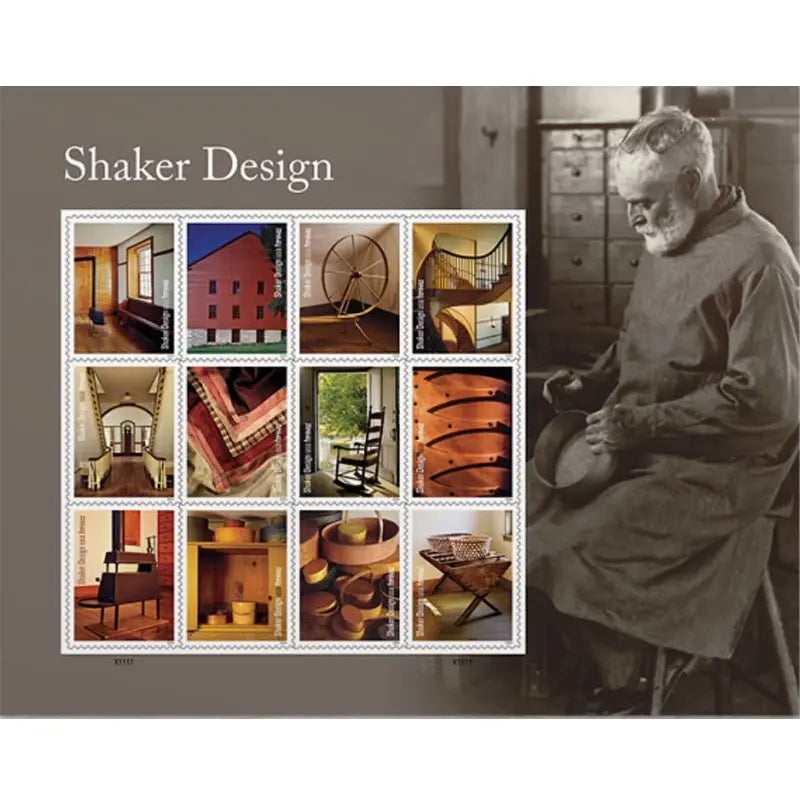 2024 Shaker Design Forever set of 5booklets Stamps