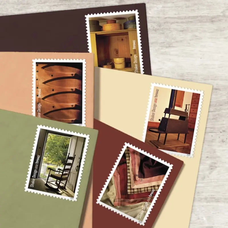 2024 Shaker Design Forever set of 5booklets Stamps