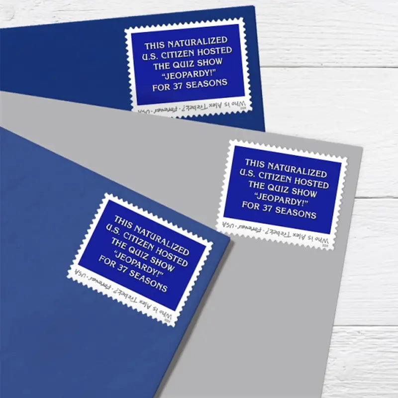 2024 US Alex Trebek Forever set of 5booklets Stamps