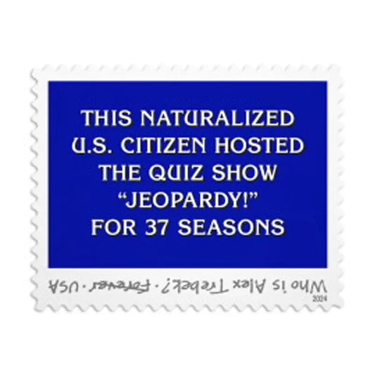 2024 US Alex Trebek Forever set of 5booklets Stamps