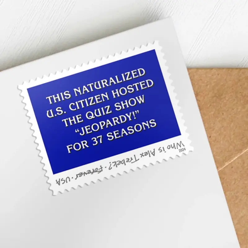 2024 US Alex Trebek Forever set of 5booklets Stamps