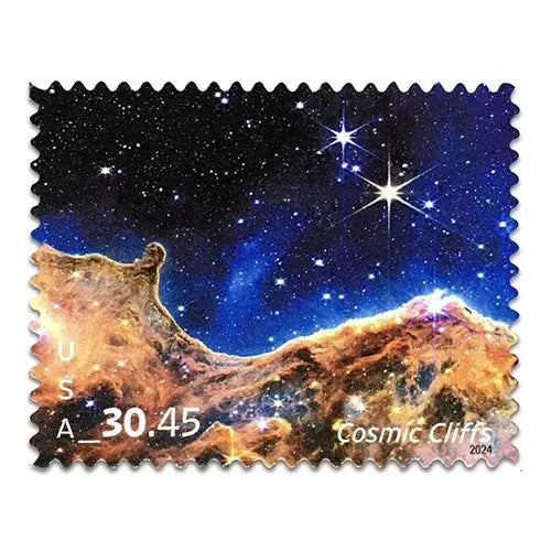 2024 US Cosmic Cliffs forever set of 5booklets stamps