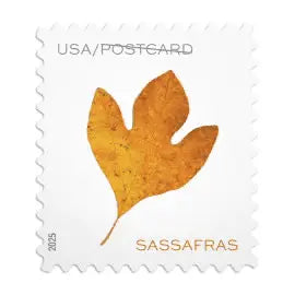 2025 Vibrant Leaves Postcard set of 5booklets Stamps