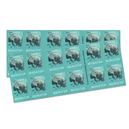 2024 US Save Manatees Forever set of 5booklets Stamps