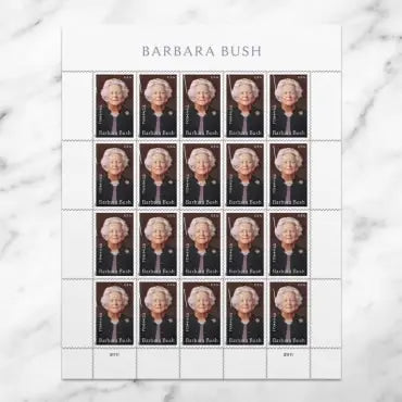 2025 US Barbara Bush Forever set of 5booklets Stamp