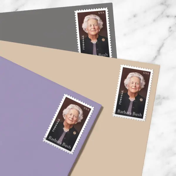 2025 US Barbara Bush Forever set of 5booklets Stamp