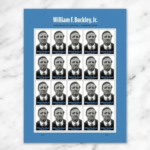2025 William F. Buckley Jr. U.S. set of 5booklets Stamp