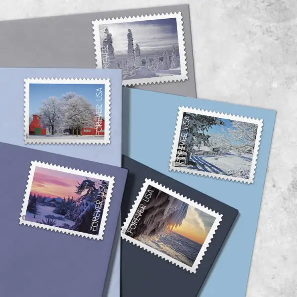 2025 Winter Landscapes set of 5booklets Stamps