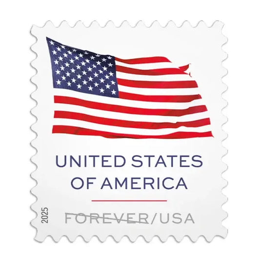 2025 U.S. Flag roll of 100 Stamps