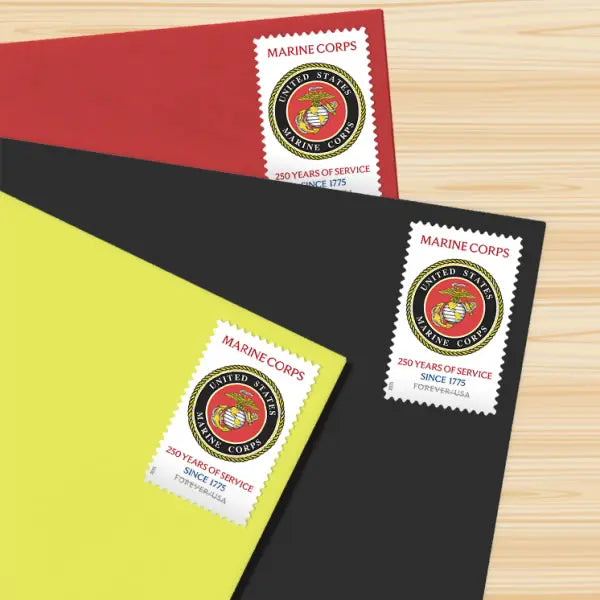2025 U.S. Marine Corps 250th Anniversary Commemorative set of 5booklets Stamps
