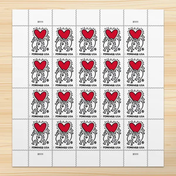 2025 Love set of 5booklets Stamps