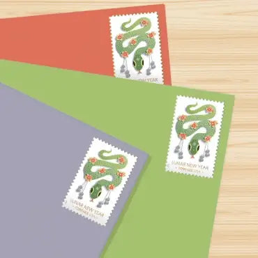 2025 Lunar New Year Year of the Snake set of 5booklets Stamps