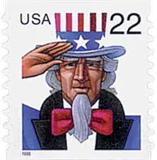 1998 US Uncle Sam Postage set of 5booklets Stamps